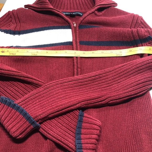 Tommy Hilfiger Boys Med Full Zip cotton sweater - Picture 3 of 16
